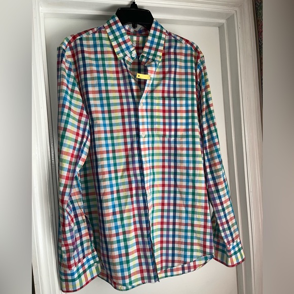 J. Crew Other - J. Crew New York Men’s Light Weight Shirt Slim Fit, Size Medium, Multi-Colors